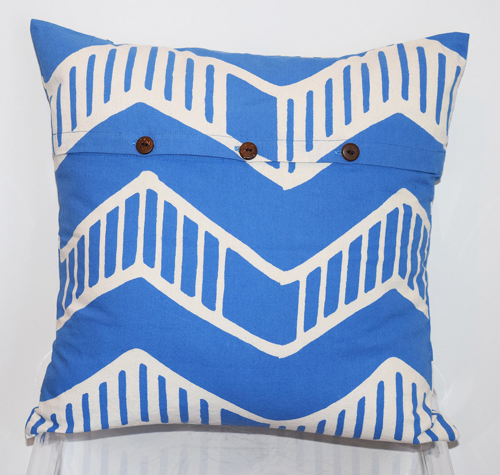 Cotton Throw Pillow | Chari Delft